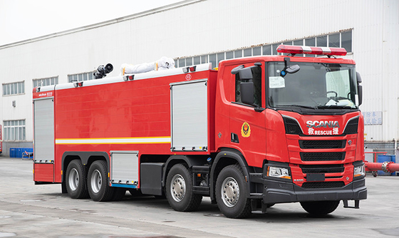 Camión de combate a incendios de agua y espuma de 25000L de trabajo pesado Vehículo especializado China Factory