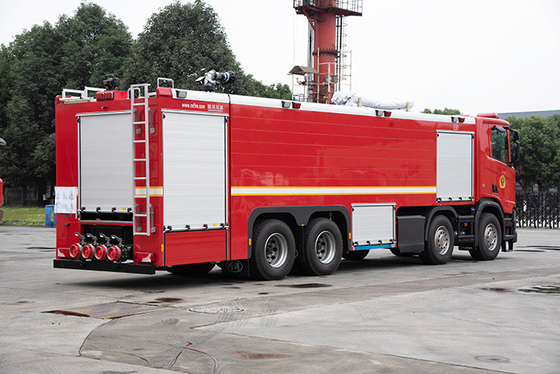Camión de combate a incendios de agua y espuma de 25000L de trabajo pesado Vehículo especializado China Factory