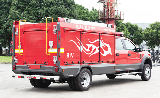 Ford 550 Vehículo de Intervención Rápida Riv Camión de Bomberos de Rescate Especialista en China Fabricante