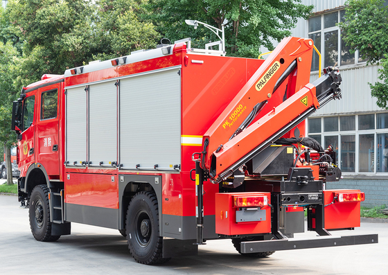 Beiben de emergencia de rescate camión de combate a incendios de buena calidad vehículo especializado China fábrica
