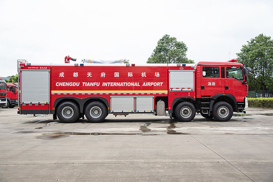 SINOTRUK HOWO 18T espuma de agua CAFS camión de bomberos precio vehículo especializado China fábrica