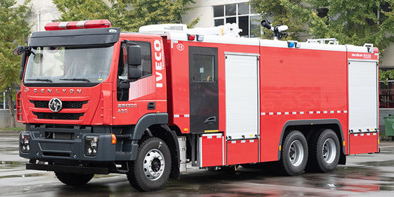 SAIC-HONGYAN IVECO 12T camión de lucha contra incendios de espuma de agua de buena calidad vehículo especializado China Fábrica