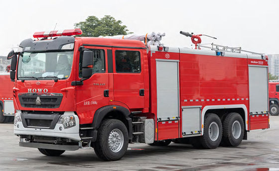 Sinotruk HOWO 12T tanque de agua de rescate camión de bomberos de buena calidad China fábrica